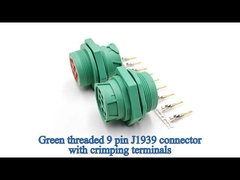 Deutsch Type 2 Gedrukt 9 pin J1939 connector HD10-9-1939P-BP03