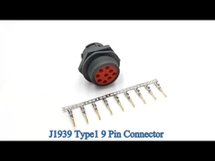 Zwart Type 1 Gedrukt 9 Pin J1939 Deutsch Connector Plug HD10-9-1939P-B022