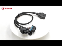 OBD 2 OBD2 Splitter 16 Pin Draad Harness J1962 OBD-II Splitter Y Kabel voor Buick Cadillac Opel Ferrari