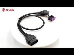 OBD 2 OBDII Obd2 Splitter Y 1 Mannelijke tot 2 Vrouwelijke Kabel voor Volkswagen Audi Porsche Skoda Bently Cars