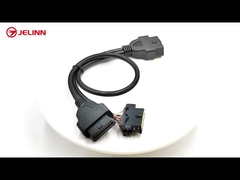OBD 2 OBD-II Splitter Y Kabel J1962 16 Pin voor Renault Peugeot Fiat Dacia Auto's