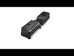 OBDII OBD 2 OBD2 16pin vrouwelijke connector met rechte pinnen