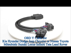 OBD2 Splitter Y-kabel met 16-kern 20AWG dikke draden