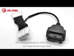 OBD2 OBD-adapterkabel 20 pin naar OBDII voor Tesla Model 3 Year 2018