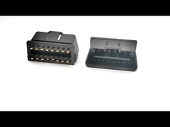 Automobiele 16pin OBD 2 OBDII mannelijke connector met rechte pinnen