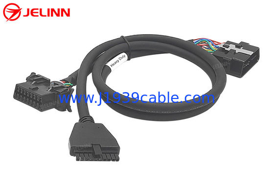 PT30 ELD OBD J1962 Splitter Y kabel voor Pacific Track voor Volvo of Mack Trucks in Noord-Amerika