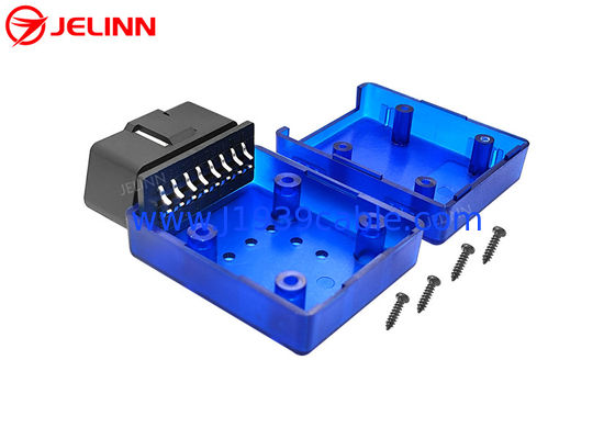 OBD2 Behuizing OBD 2 Casing Shell met gebogen pinconnector